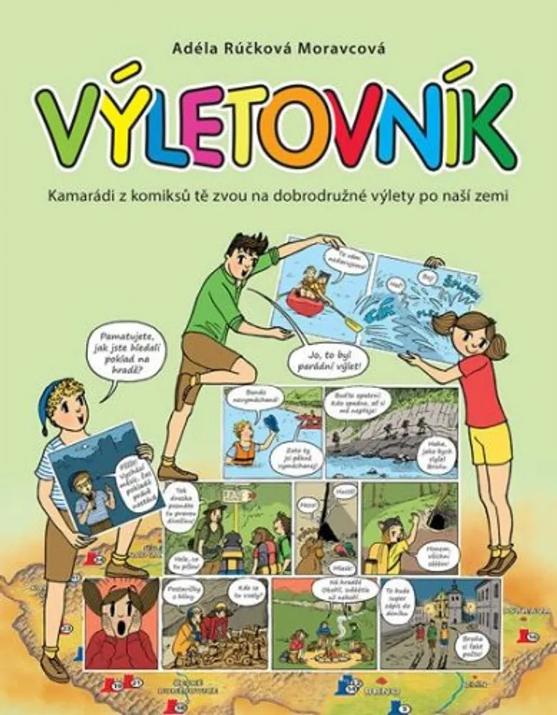 Livre de Voyage Výletovník : Aventures en Bande Dessinée pour Enfants