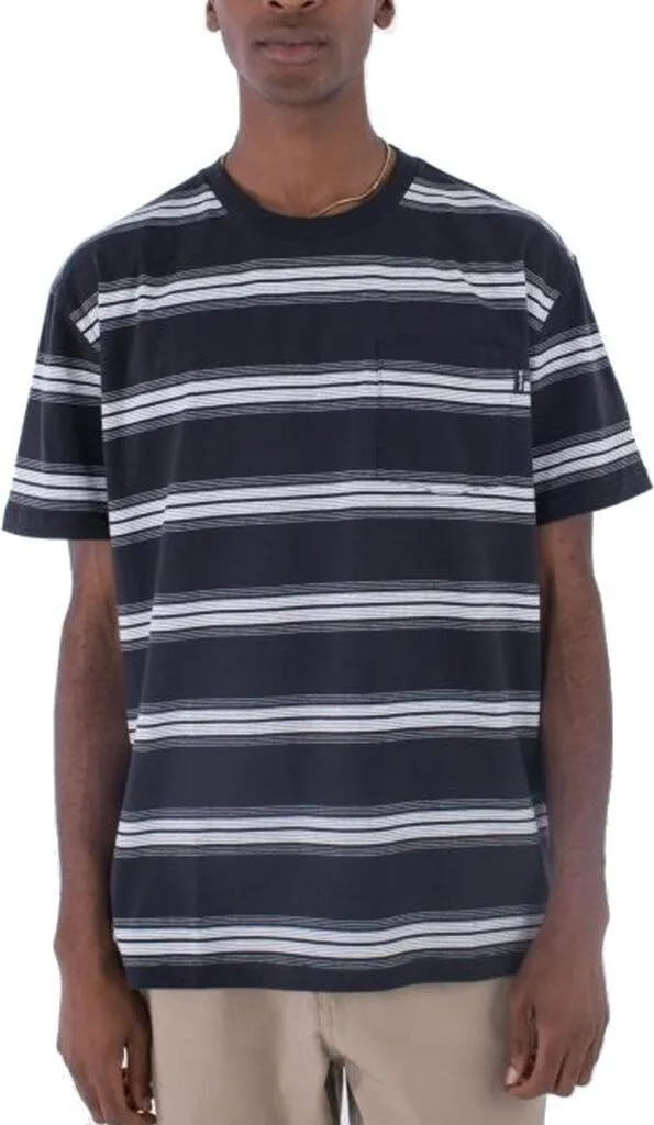 Hurley Organic Glory Tee Noir - T-shirt en Coton Biologique Doux Homme