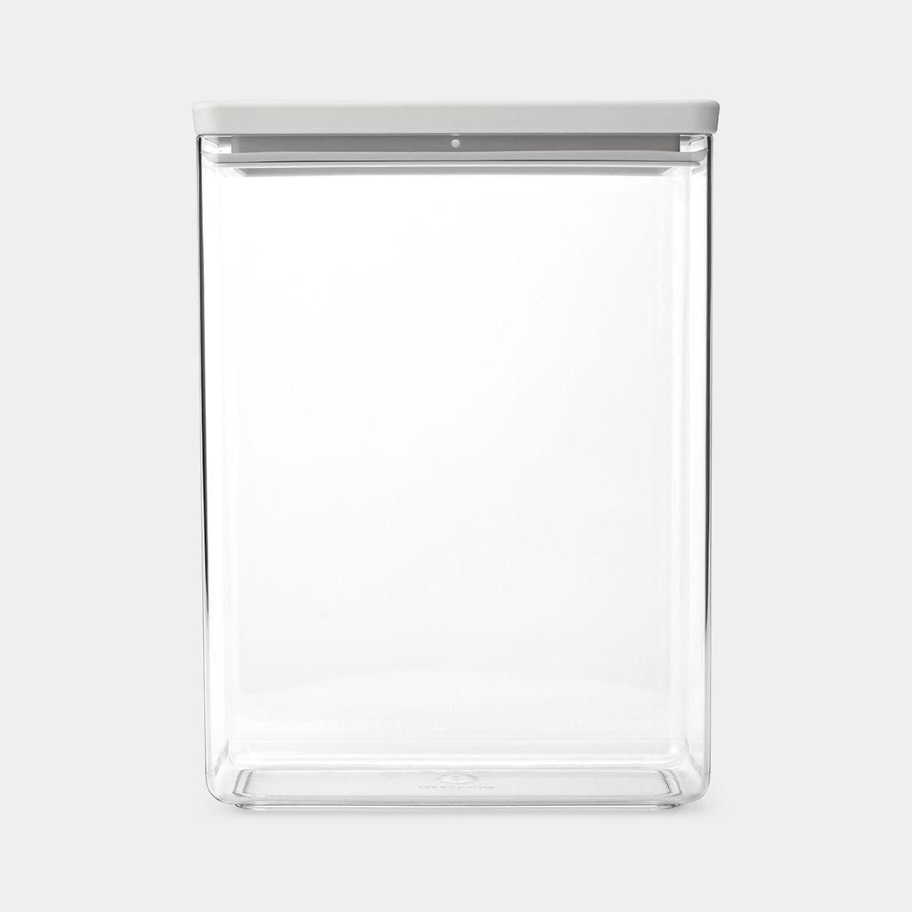 Brabantia Tasty+, Kanister, Prostokątny, 5,4 l, Jasny Zdjęcie produktu 