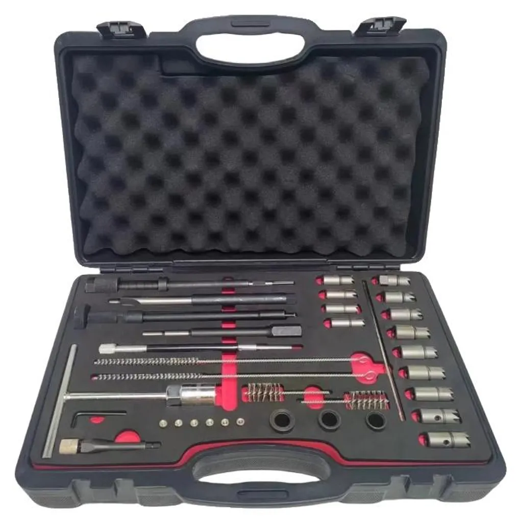 Coffret rectificateur de siège d'injecteur diesel avec 13 fraises pro