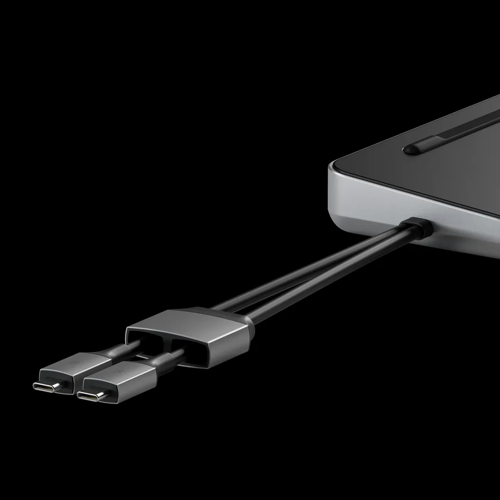 Dock USB-C Satechi pour Double Écran et Périphériques - Support Bureau - 2