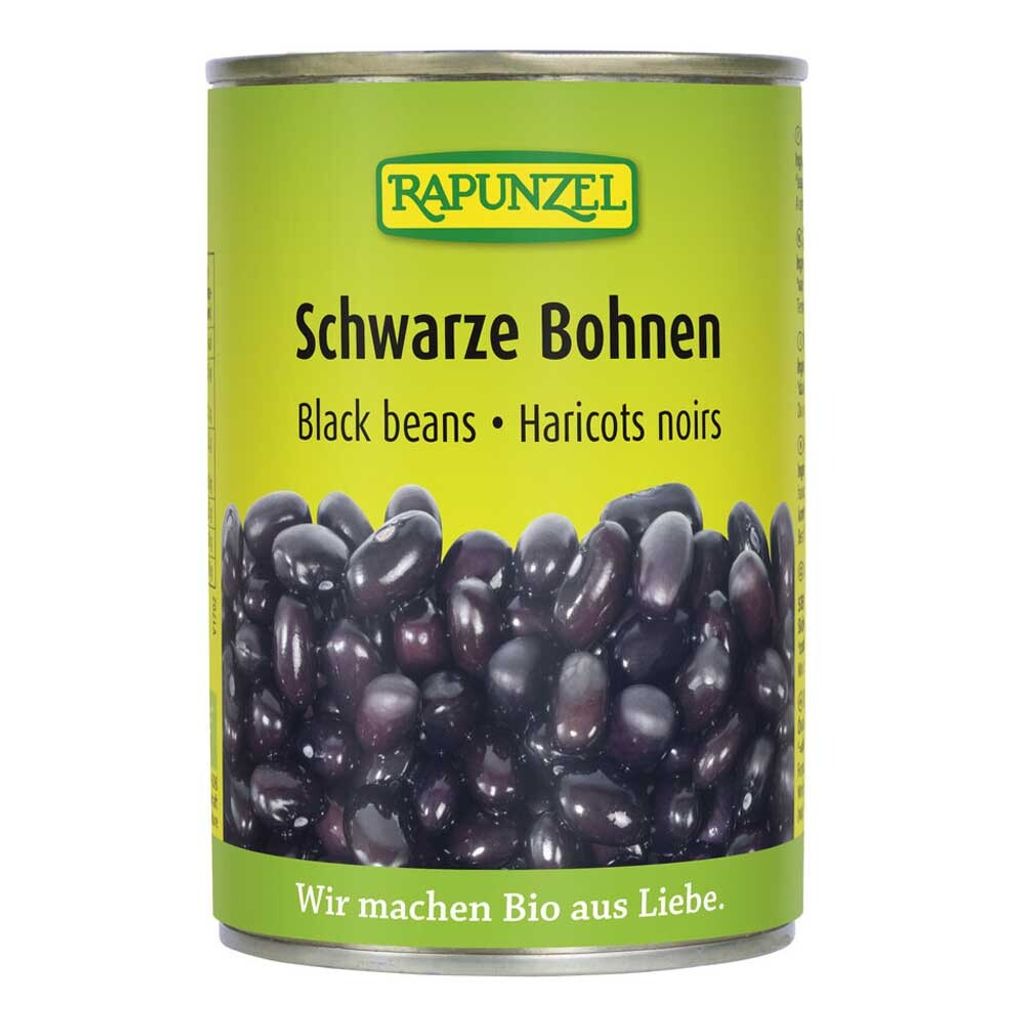 Haricots noirs - boîte 400g Image du produit 