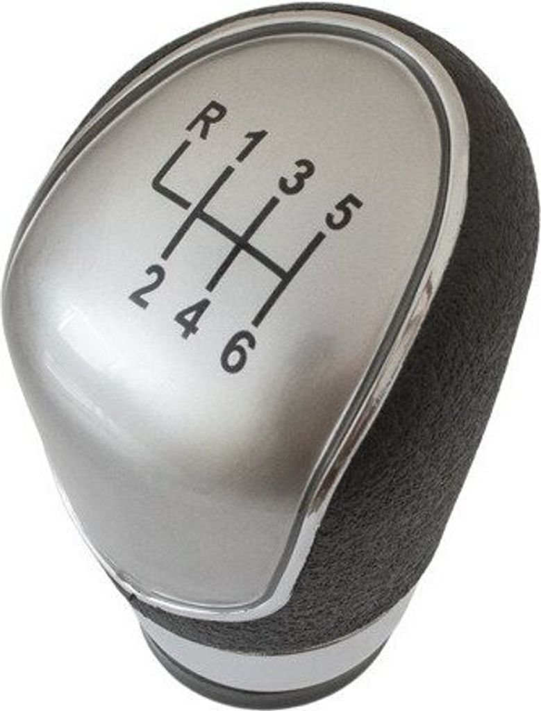 Für Ford B-Max Mondeo IV S-Max Kuga Galaxy II in Silber 6-Gang Schaltknauf Knauf