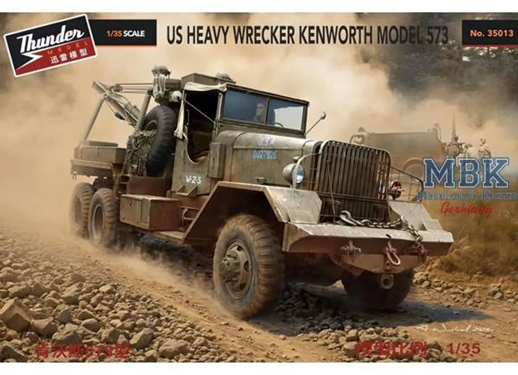 Dépanneuse Kenworth 573 M1A1 Maquette pour Diorama Militaire 1/35