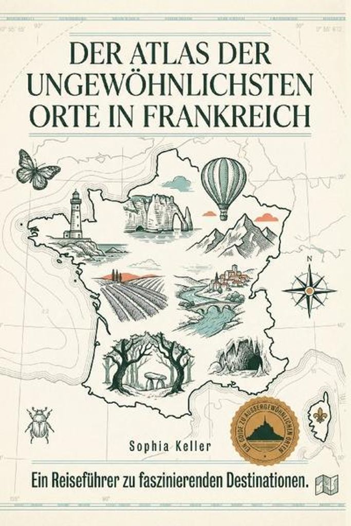 Der Atlas der ungewöhnlichsten Orte in Frankreich Produktbild 