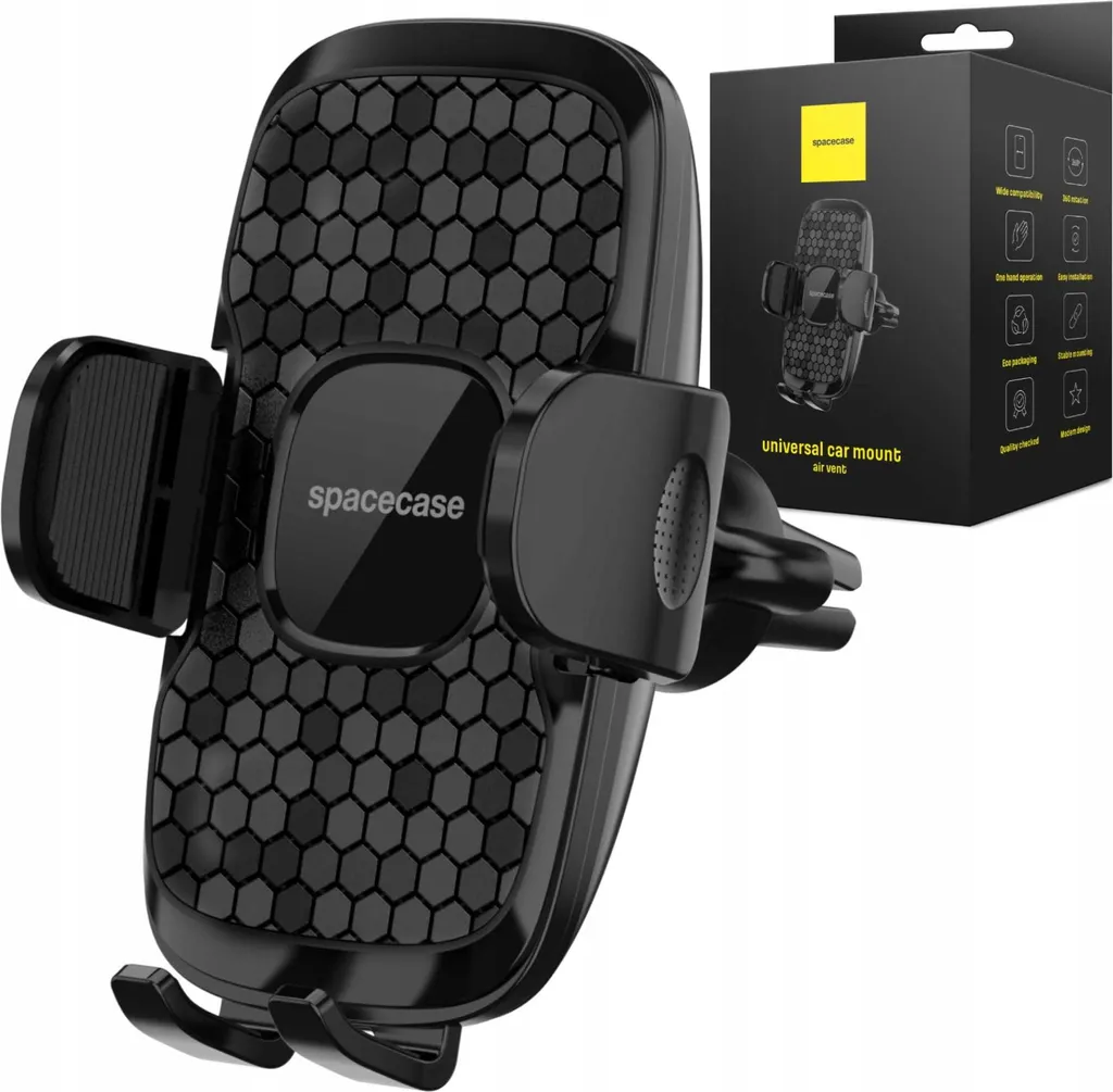 Supporto Auto Magnetico SPACECASE SC12 Ghost Air Vent Nero - Top