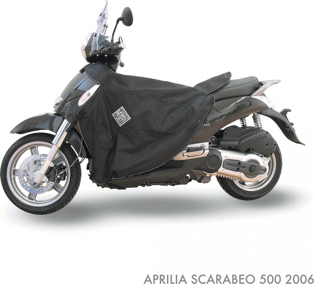 TUCANO URBANO R156 Thermo-Beinabdeckung schwarz mit schwerem Nylon-Außenmaterial