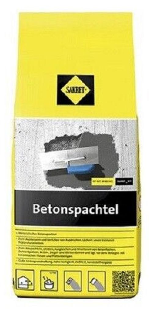 SAKRET Szpachlówka do betonu BM 5 kg Zdjęcie produktu 