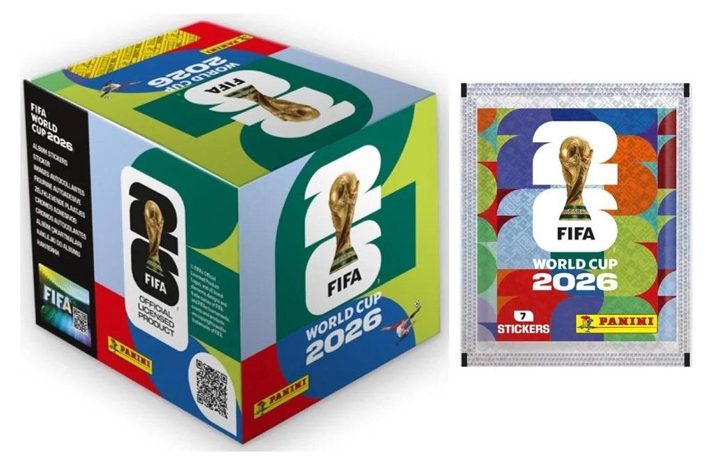 FIFA World Cup 2026 Sticker Collection Box (50) Display Produktbild 