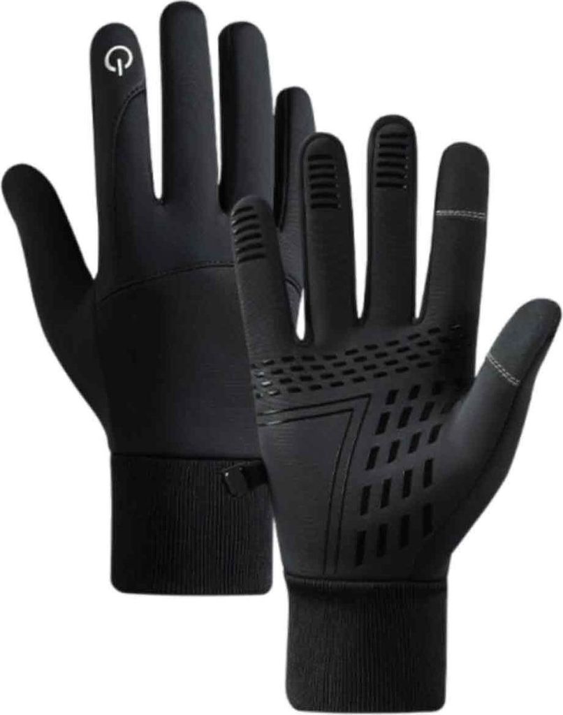 Sport-Touchscreen-Handschuhe Herren Winter Baumwolle Wasserdicht Outdoor Rutschfest Sport Reiten Rutschfest Winddicht