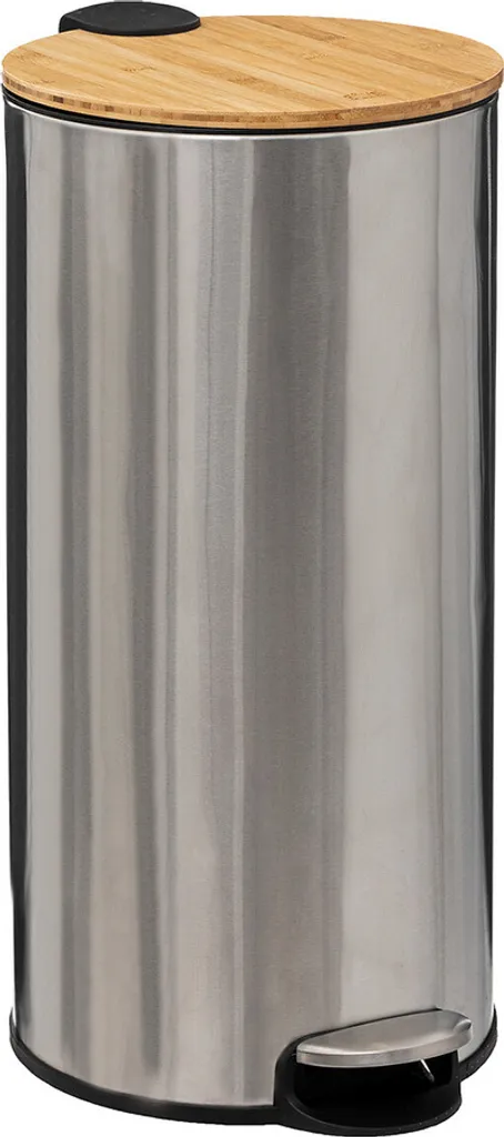Poubelle 30L anti-odeur Eazy Living Cici Metallic avec pédale solide