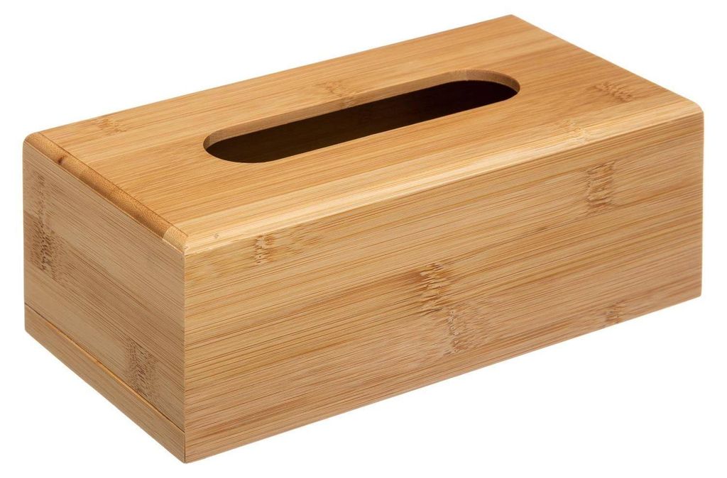 5five Simply Smart Taschentuchspender, Tücherbox, Bambus, Produktbild 