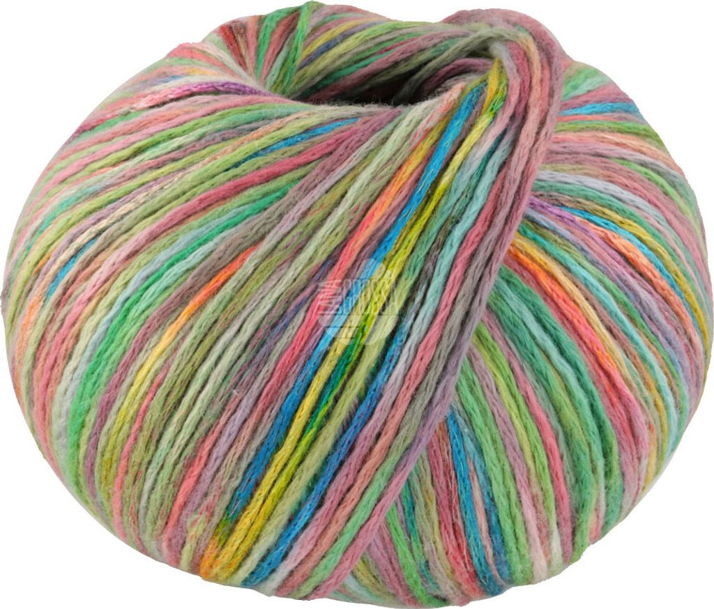 Lana Grossa COTONELLA MULTI 100 g weiches Kettengarn aus Produktbild 