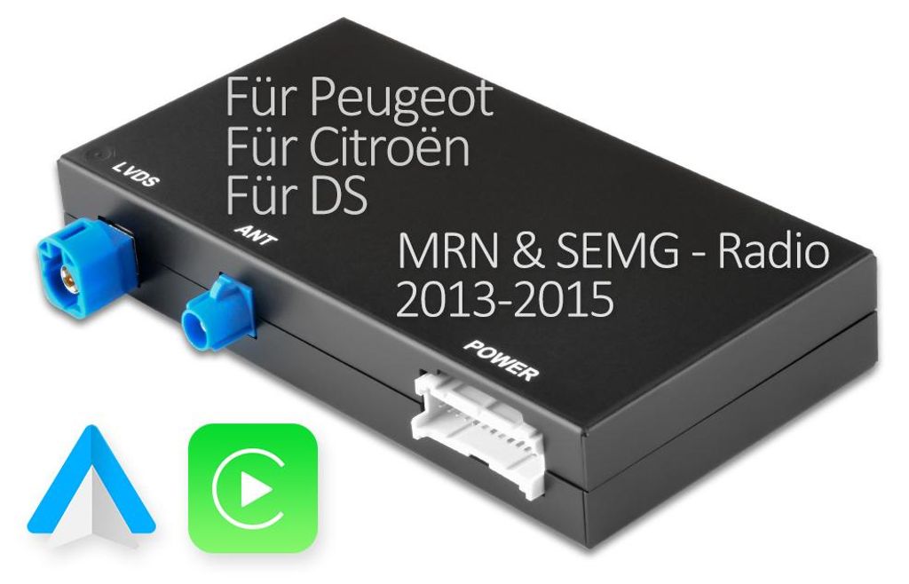 Retrofit CarPlay e Android Auto per Peugeot 208, 2008, 308, Immagine del prodotto 