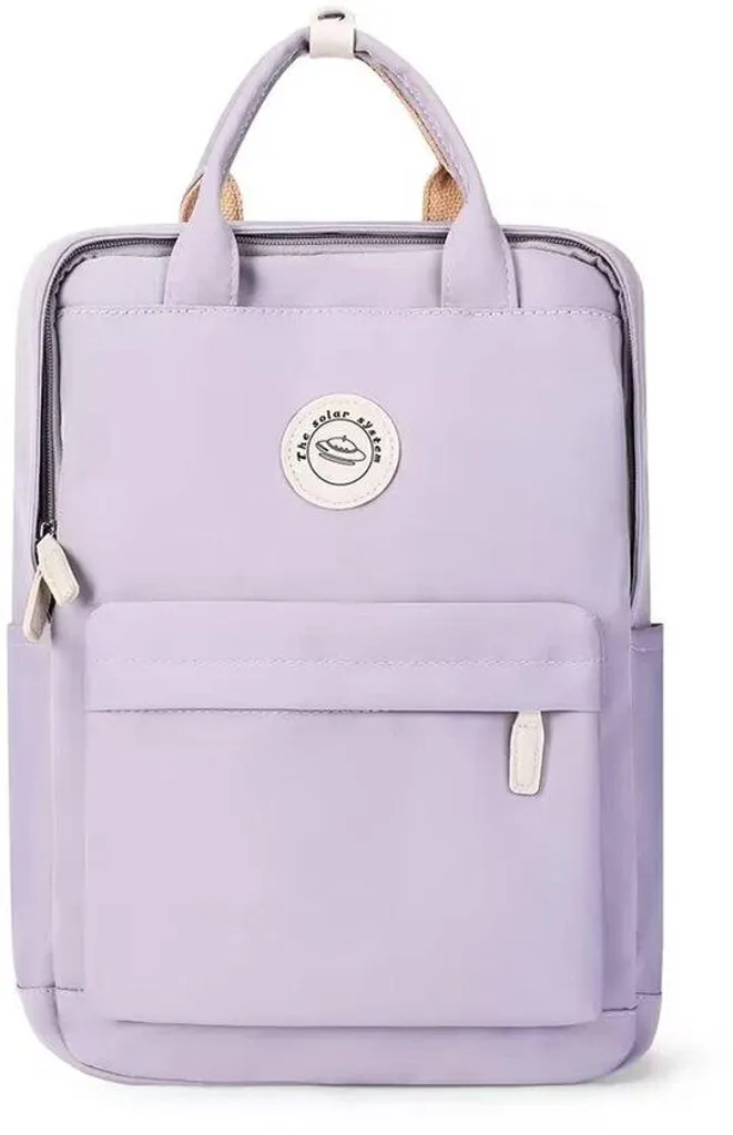 Sac à dos scolaire violet pour tous les jours, idéal collège et lycée