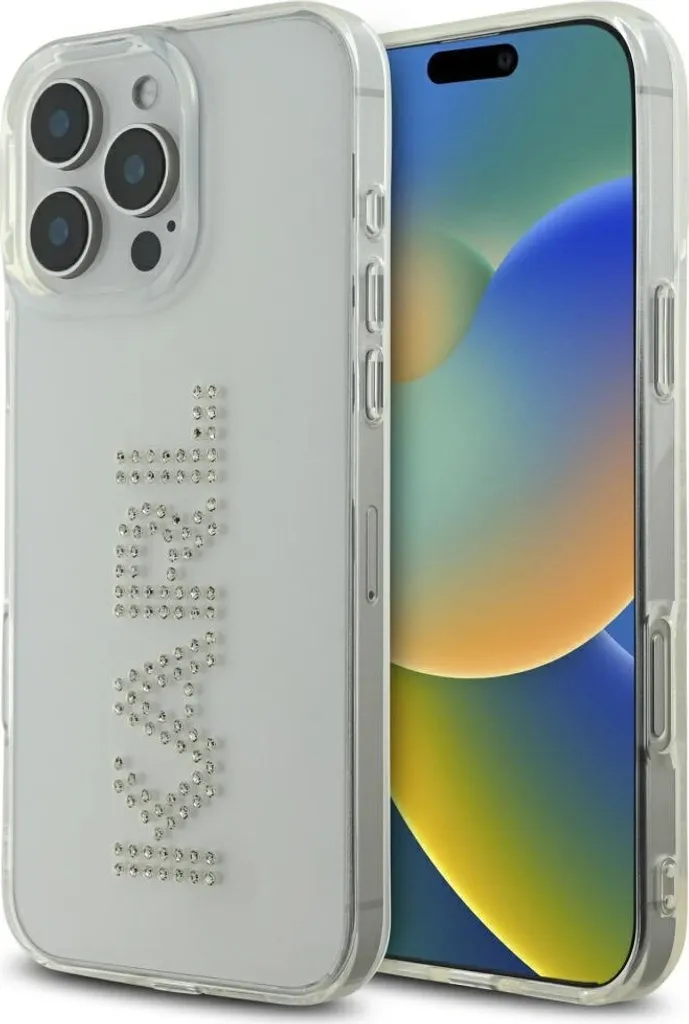 Cover iPhone 16 Pro Karl Lagerfeld IML Strass - Chic & Luxury