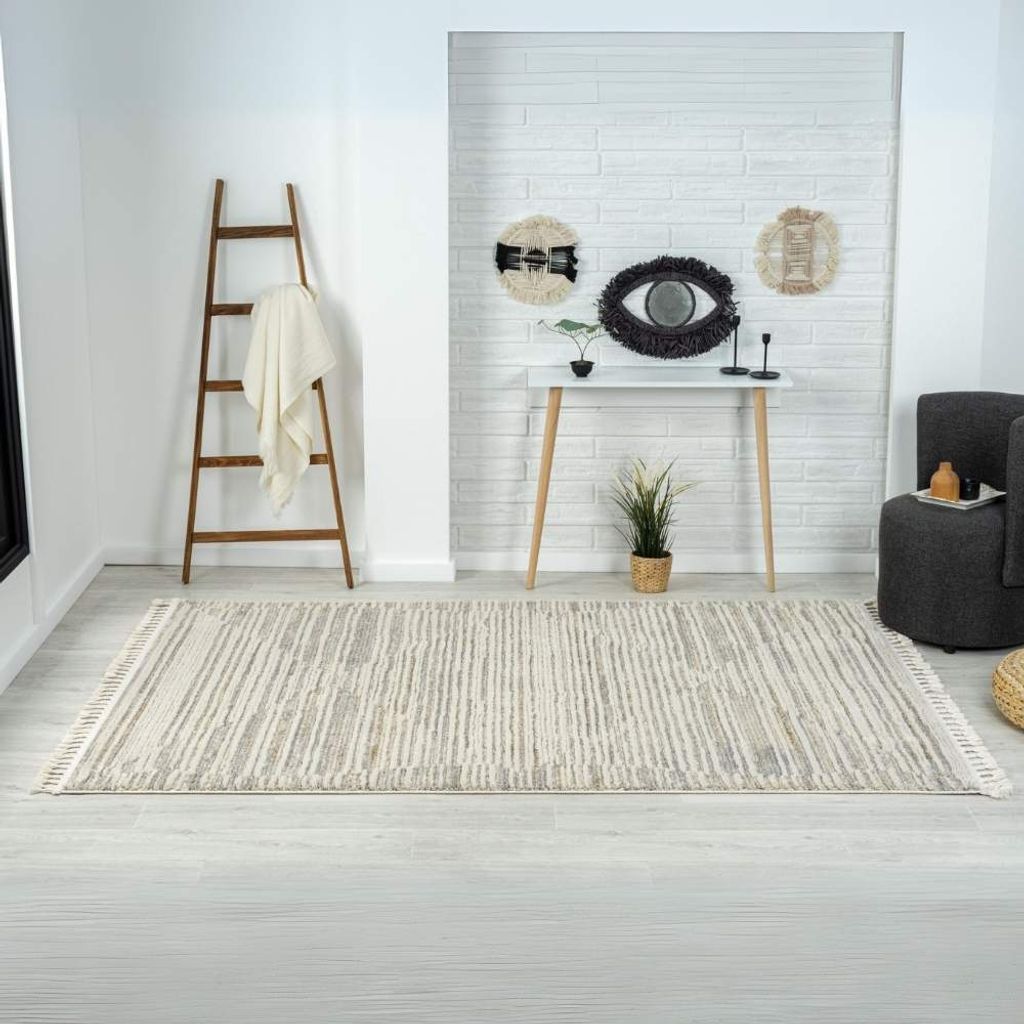 Teppich RASA 2 creme rechteckig diverse Größen, Maße:290x200cm