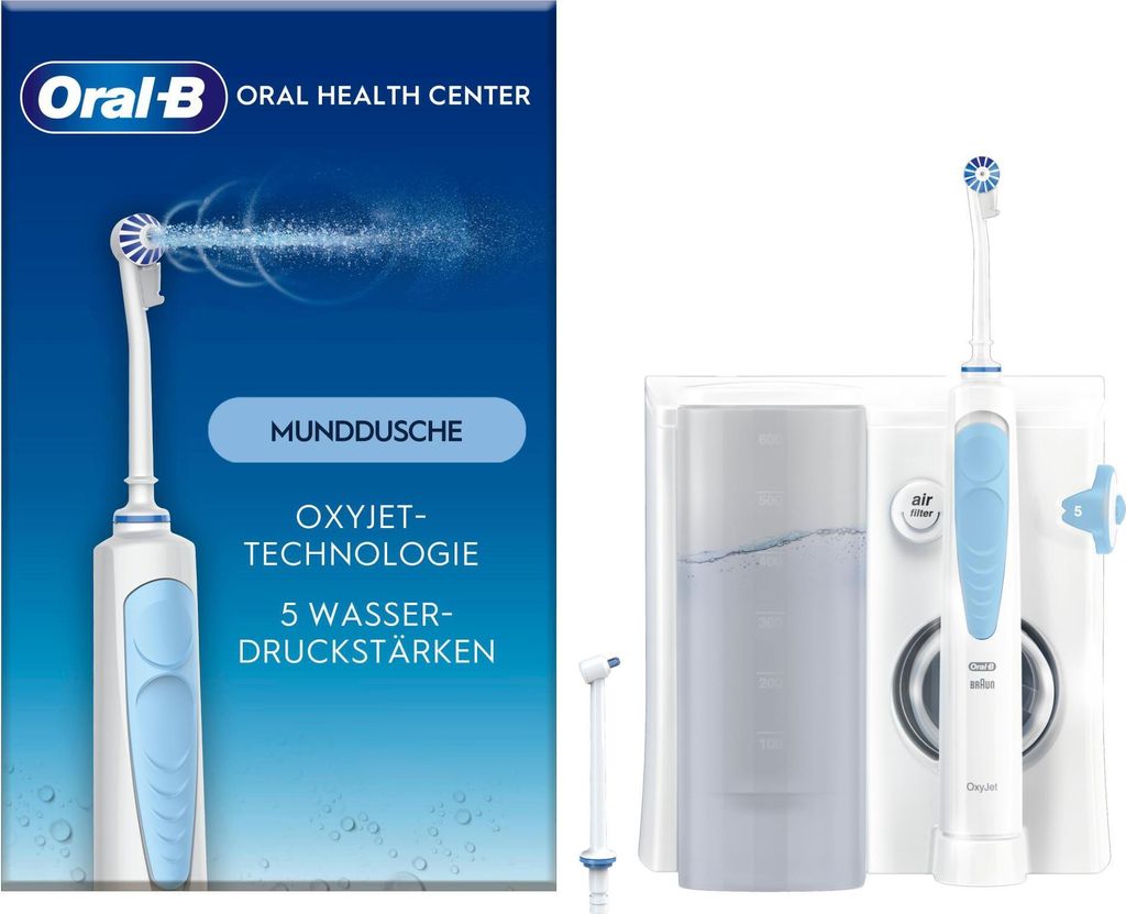 Oral-B Oral Health Center Munddusche, 2 Ersatzdüsen, Produktbild 3