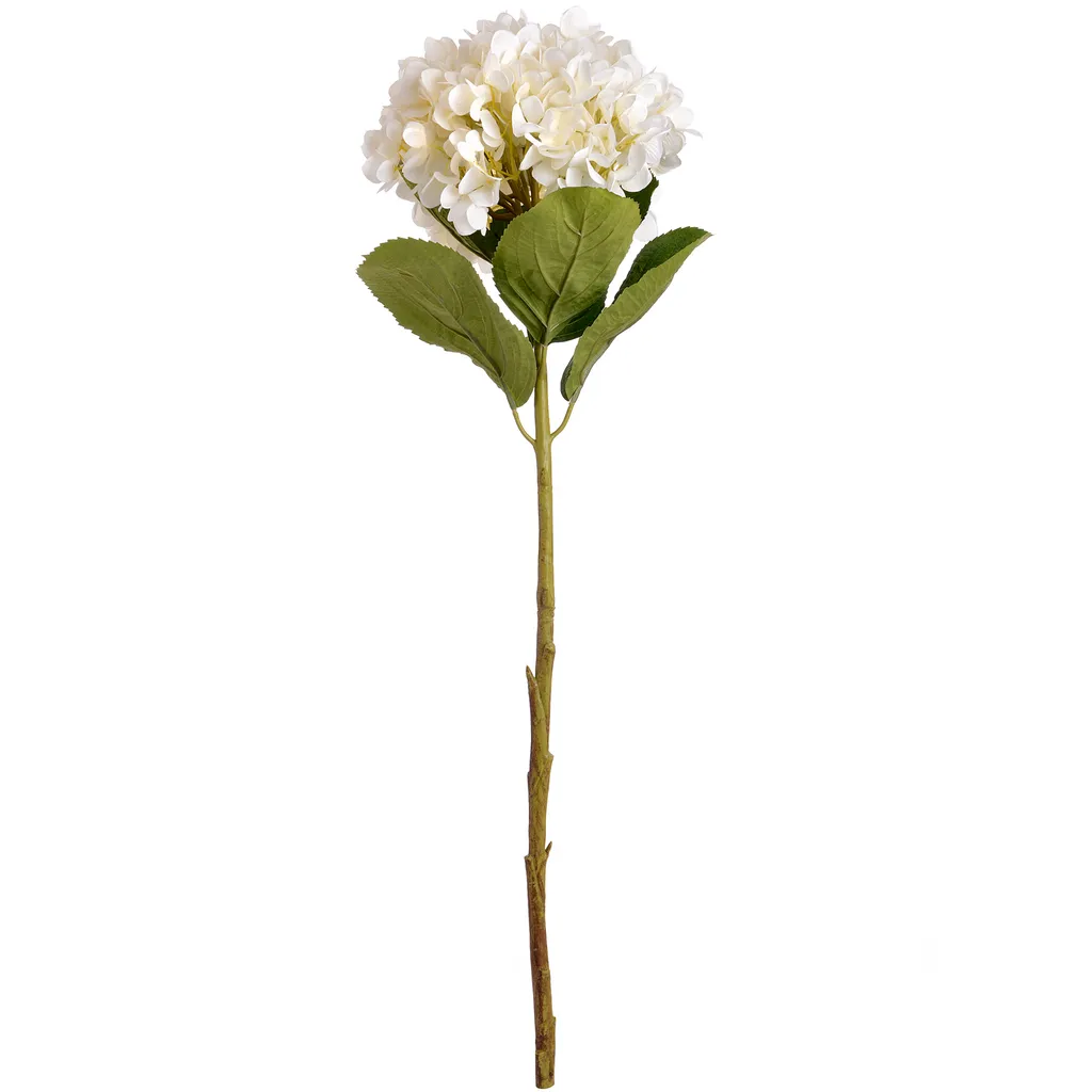 Hortensia Artificiel Blanc HI2909 - Fleur Déco Longue Durée Hill Interiors