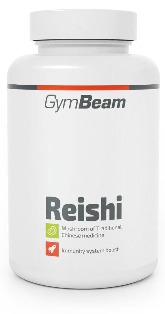 GymBeam - Reishi (Glanzrindenpilz), 90 Kapseln