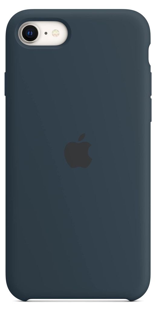 Apple iPhone SE 2022 (MN6F3ZM/A) Silicon Case Abyss Blue Produktbild 