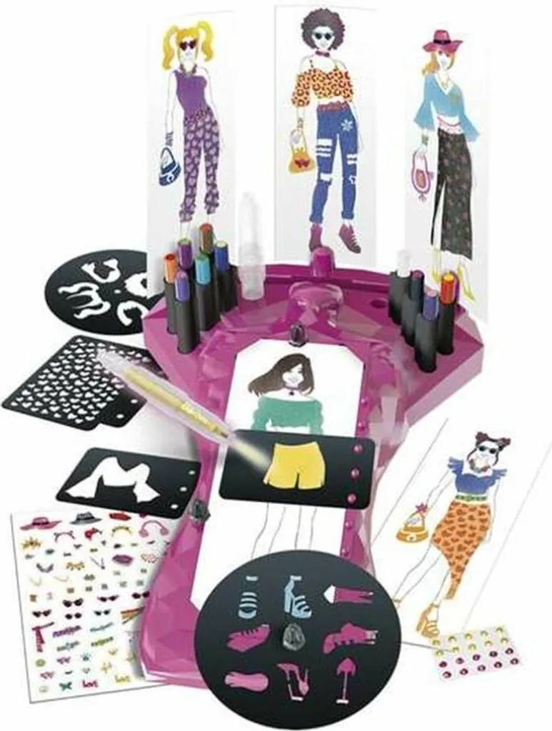 Activité Créative Enfant : Blopens Set Dessin de Mode Lansay Plastique - 8