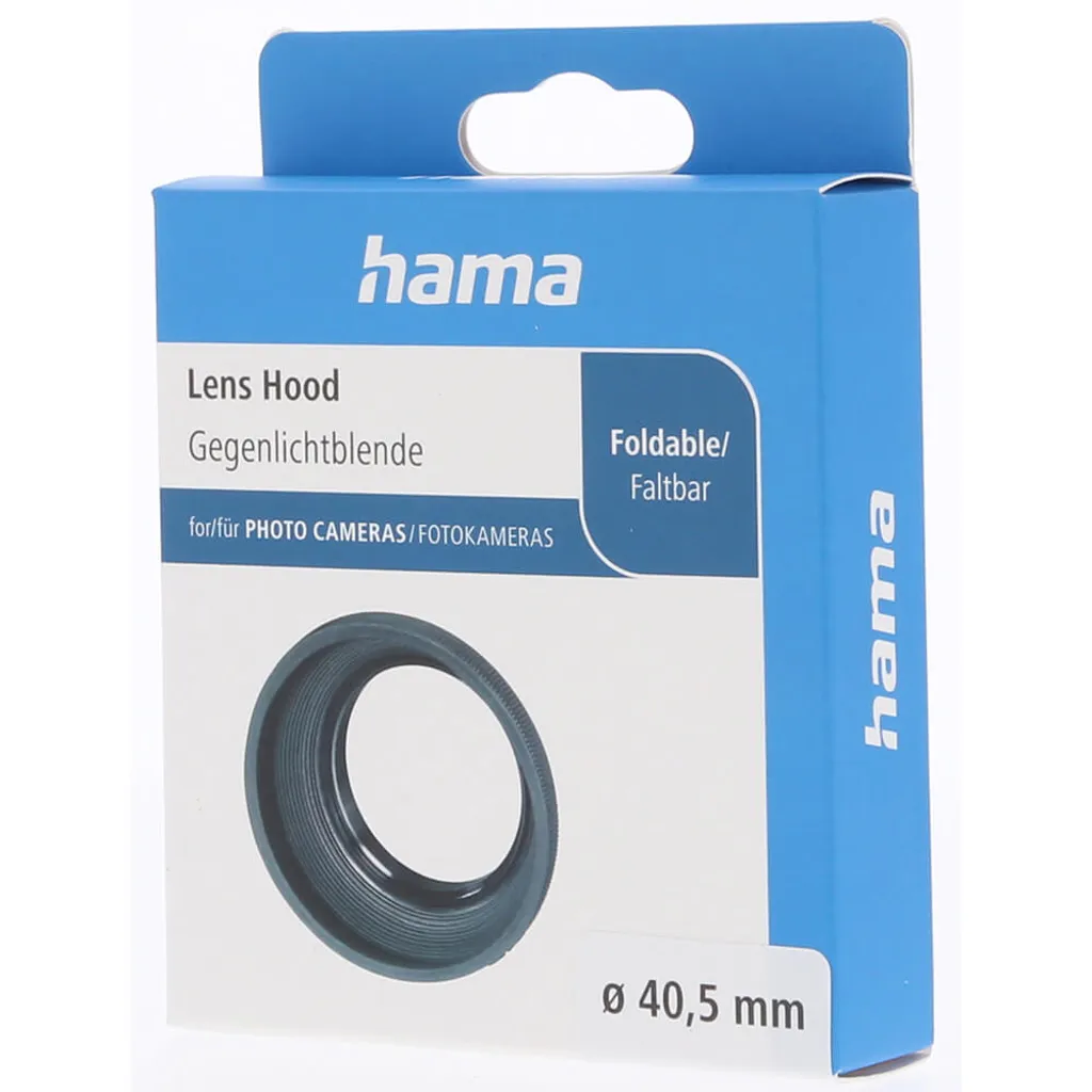 Paraluce Hama 40,5 mm Pieghevole ST | Visiera Anti-Riflesso per Fotocamera - 2