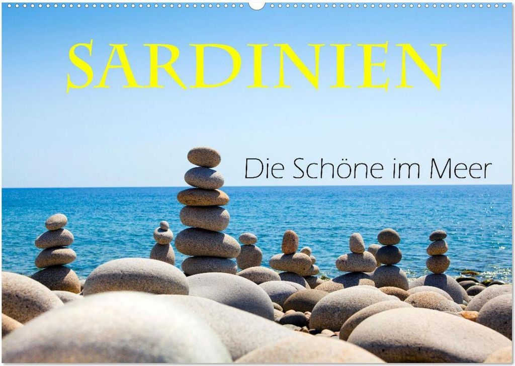 Sardinien - Die Schöne im Meer (Wandkalender 2026 DIN A2 quer), CALVENDO Monatskalender