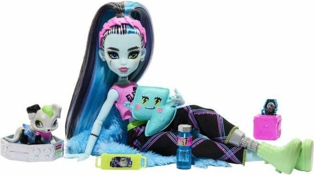 MATTEL Monster High Pyjamaparty-Puppe Frankie Stein Produktbild 5