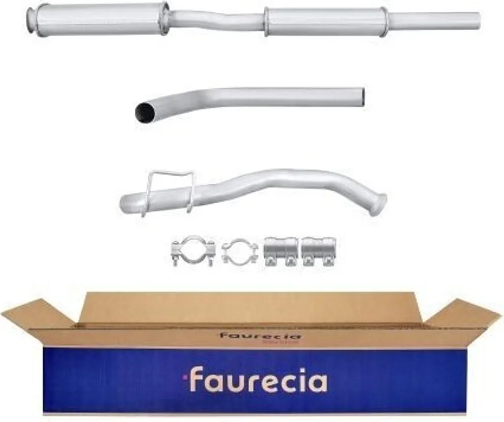 Pot d'échappement central HELLA pour Rapid - Alternative OE 7700306934