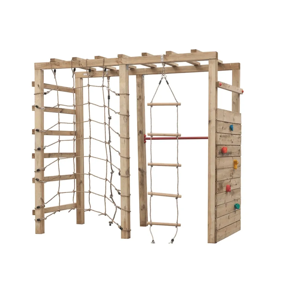 Aire de Jeux pour Enfant Bokito Swing King Activité Sportive de Jardin