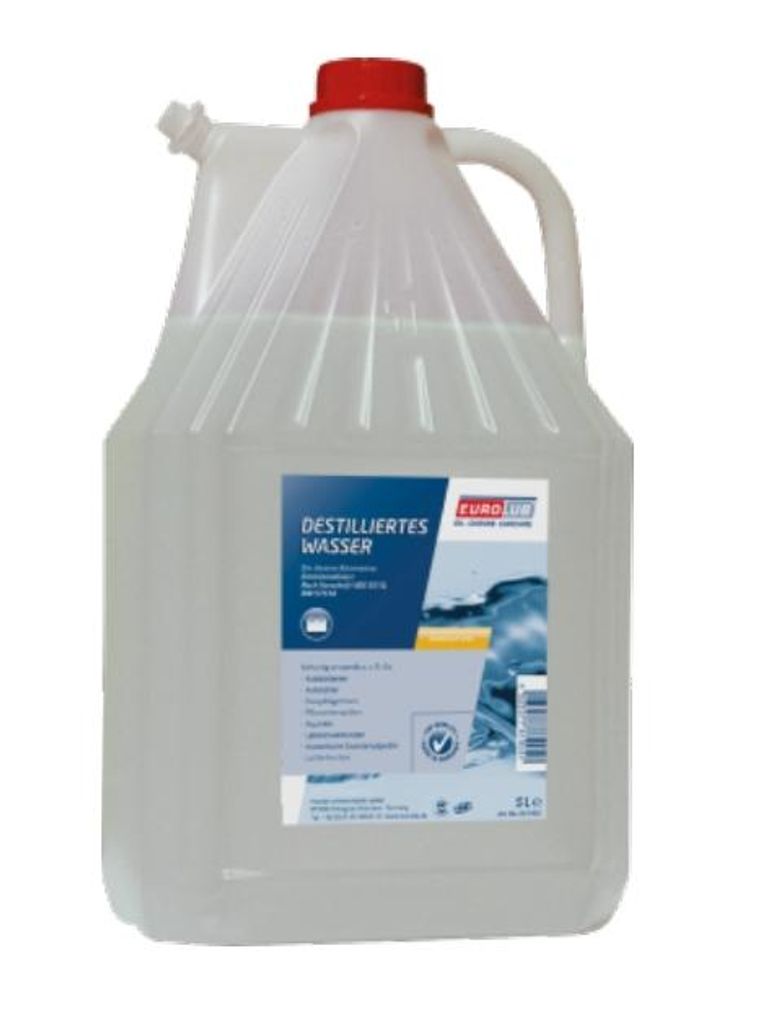 EUROLUB Destilliertes Wasser 819005 5l Kanister Produktbild 
