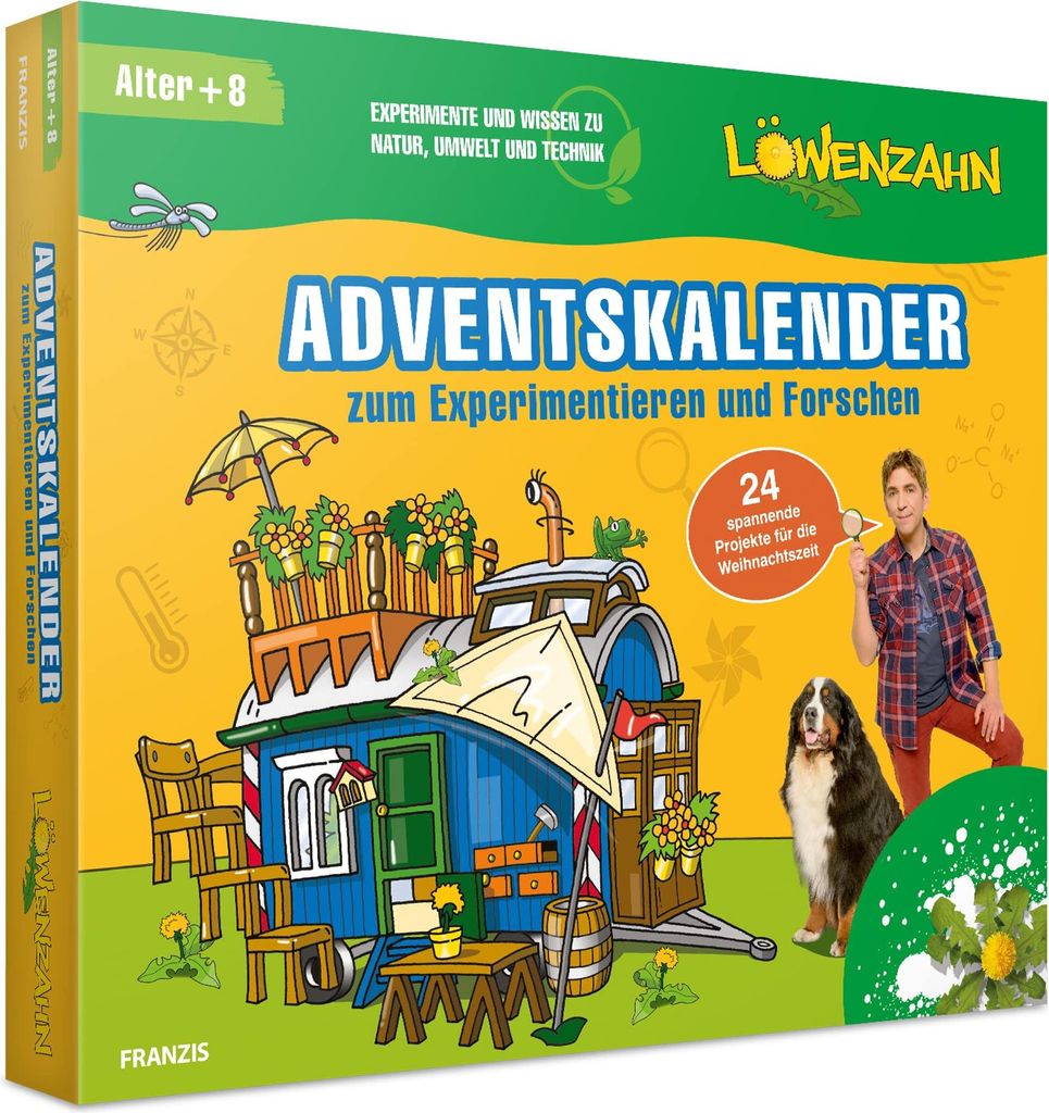 Franzis Löwenzahn Calendrier de l'Avent d'expérimentation Image du produit 