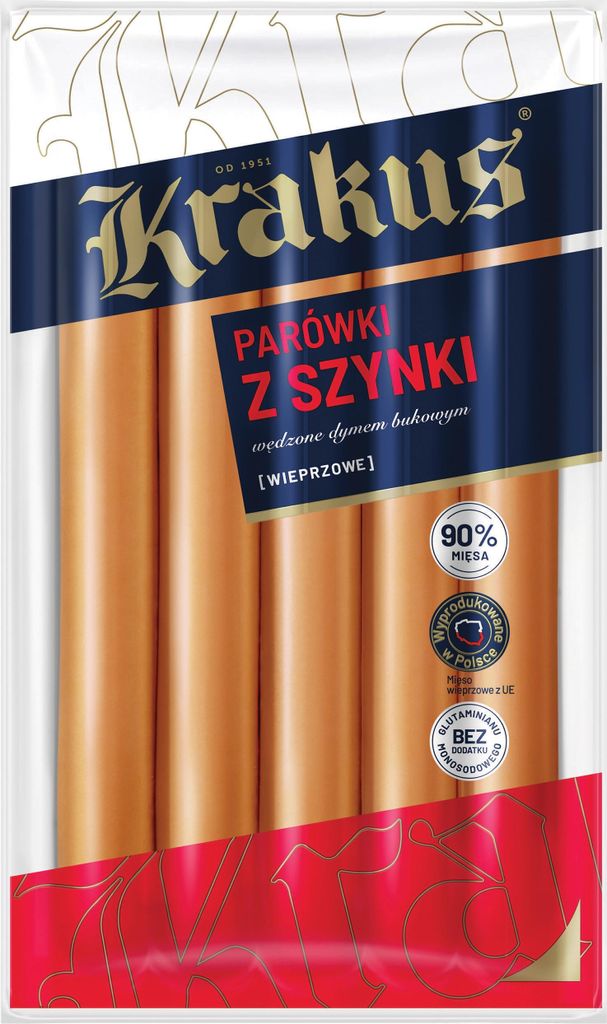 Parmahamworstjes van Krakus, 200 gram Productafbeelding 