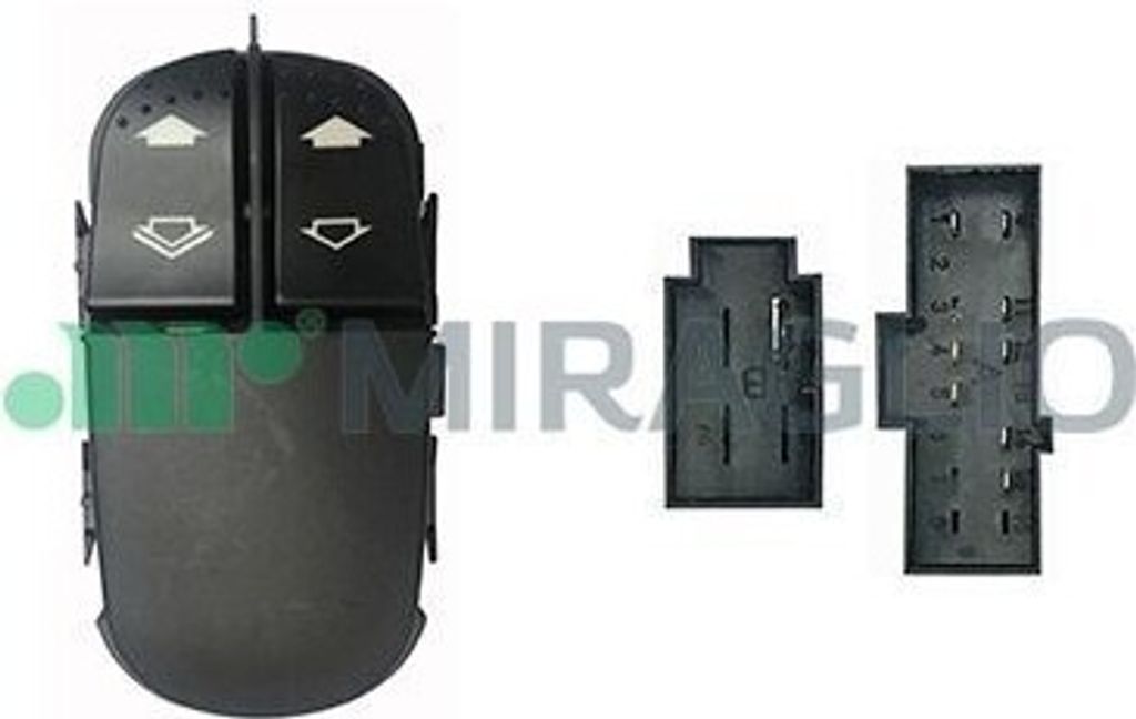 MIRAGLIO 121/FRB76001 Fensterheberschalter für FORD FOCUS (DAW, DBW) Vorne Links Fensterheber Schalter