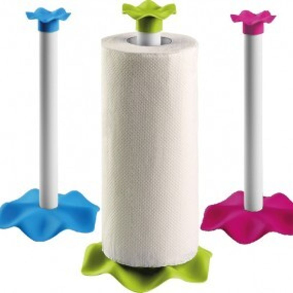 Küchenrollenhalter 29x15cm zweiteilig + Küchenrolle sortiert
