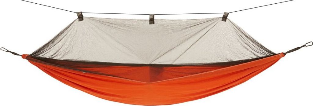 GRAND CANYON MOSQUITO HAMMOCK / leichte Hängematte mit Moskitonetz inkl Befestigung / Reisehängematte/ nur 660g/ 270 x 150cm/ kleines Packmaß / ...