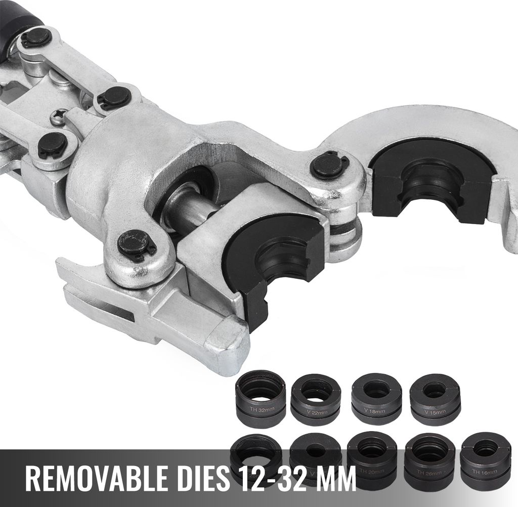 VEVOR lisovacie kliešte 12-28 mm typ V, lisovacie kliešte Obrázok produktu 4
