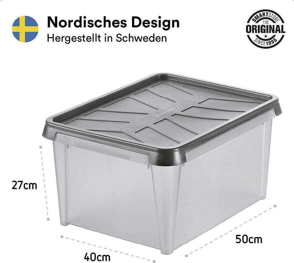 ORTHEX Aufbewahrungsbox SmartStore Dry 31 anthrazit Produktbild 24