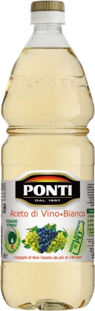 Ocet winny Aceto di Vino Bianco 1l - Ponti Zdjęcie produktu 