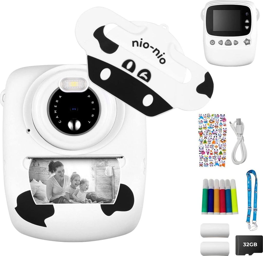 Meidom Fotocamera istantanea per bambini, 30MP 1080P Immagine del prodotto 