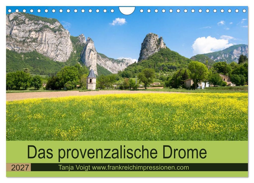 Provenzalisches Drome (Wandkalender 2027 DIN A4 quer), CALVENDO Monatskalender