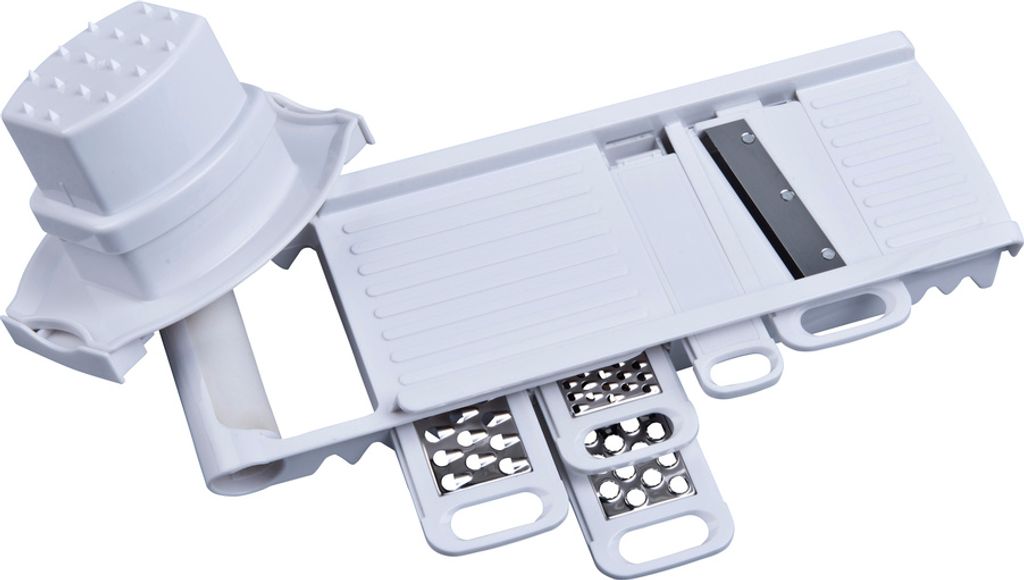 râpe de cuisine multifonctionnelle blanche Image du produit 