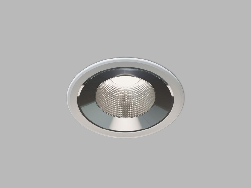 LED2 2236251D Einbau-Außenleuchte ALFA II 19 DALI/PUSH DIM 25W 3CCT 3000K/3500K/4000K UGR weiß