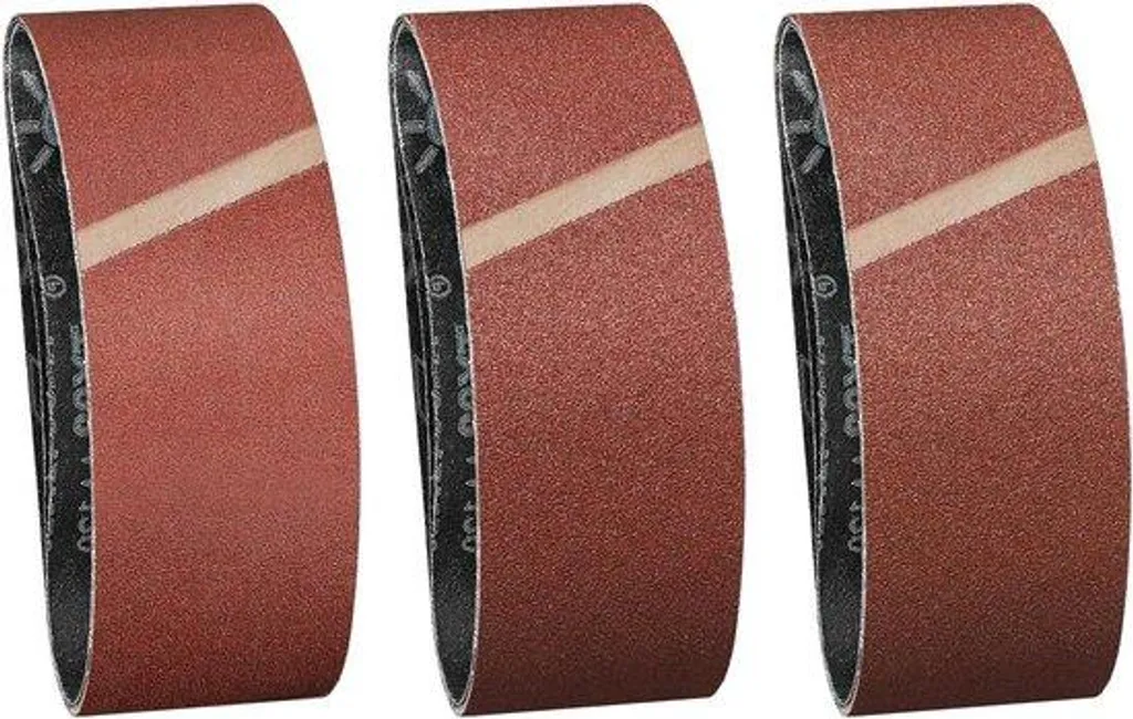 Lot ponçage et ébavurage bandes corail 75x533 mm pour bois et métal