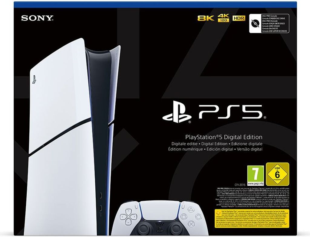 Sony Playstation 5 Slim Digital Edition Produktbild 10