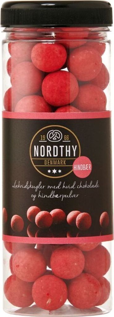 Nordthy Lakridskugler Hindbær 300g Produktbild 
