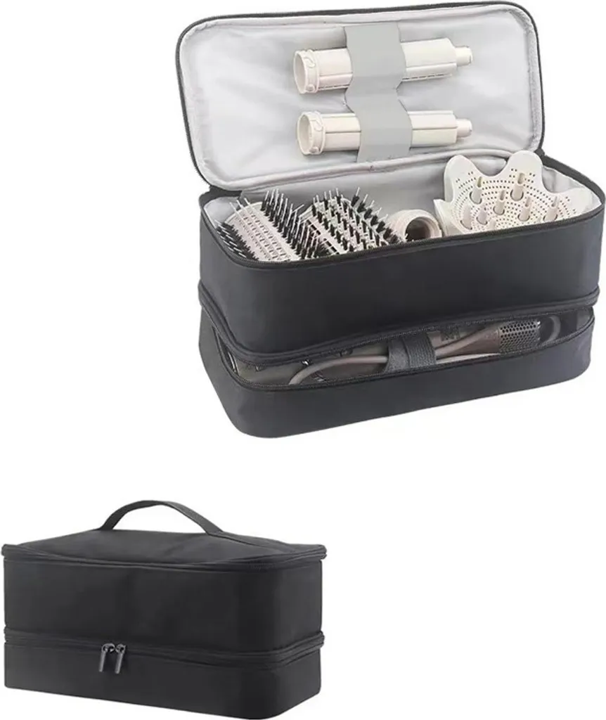 Housse de transport rigide pour fer à friser et sèche-cheveux Dyson noir - 4