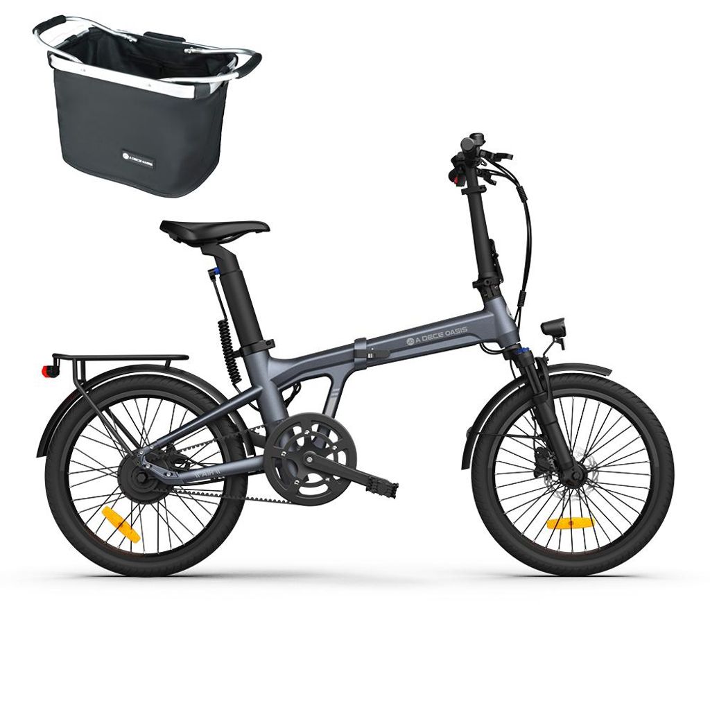 ADO EBike Air20Pro Elektrofahrrad, Pedelec,klapprad Riemenantrieb,Citybike,20 zoll, Bafang Bürstenloser Motor, 2Gang, ebike Damen/Herren