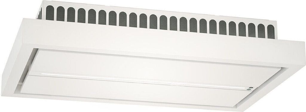 Baumann Deckenhaube Aura 120 WLK, Umluft 120cm Weiß Dunstabzugshaube EBM MOTOR